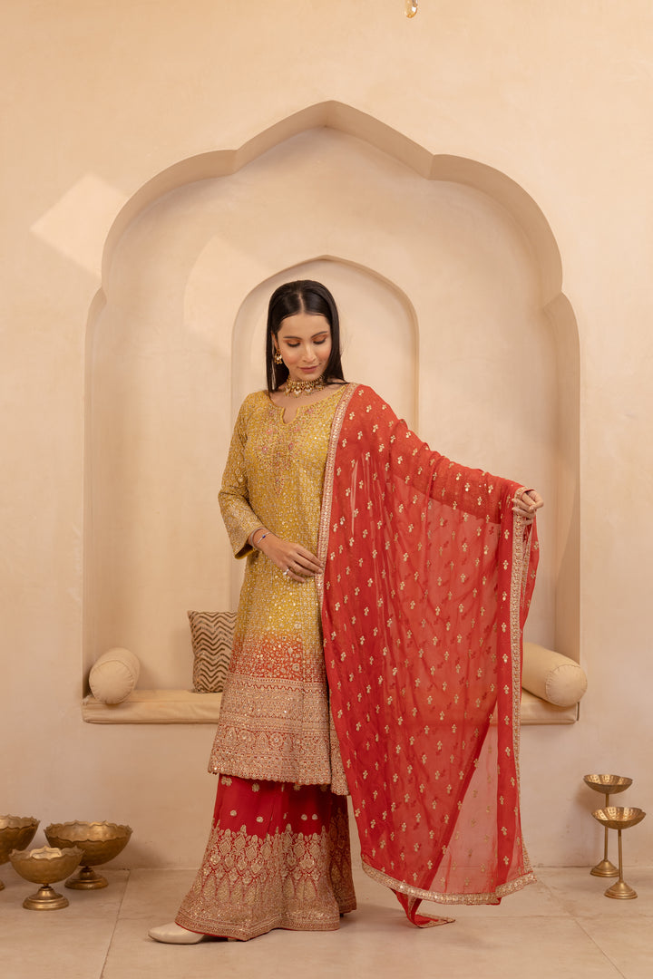 Kumuda Raktima Suit Set