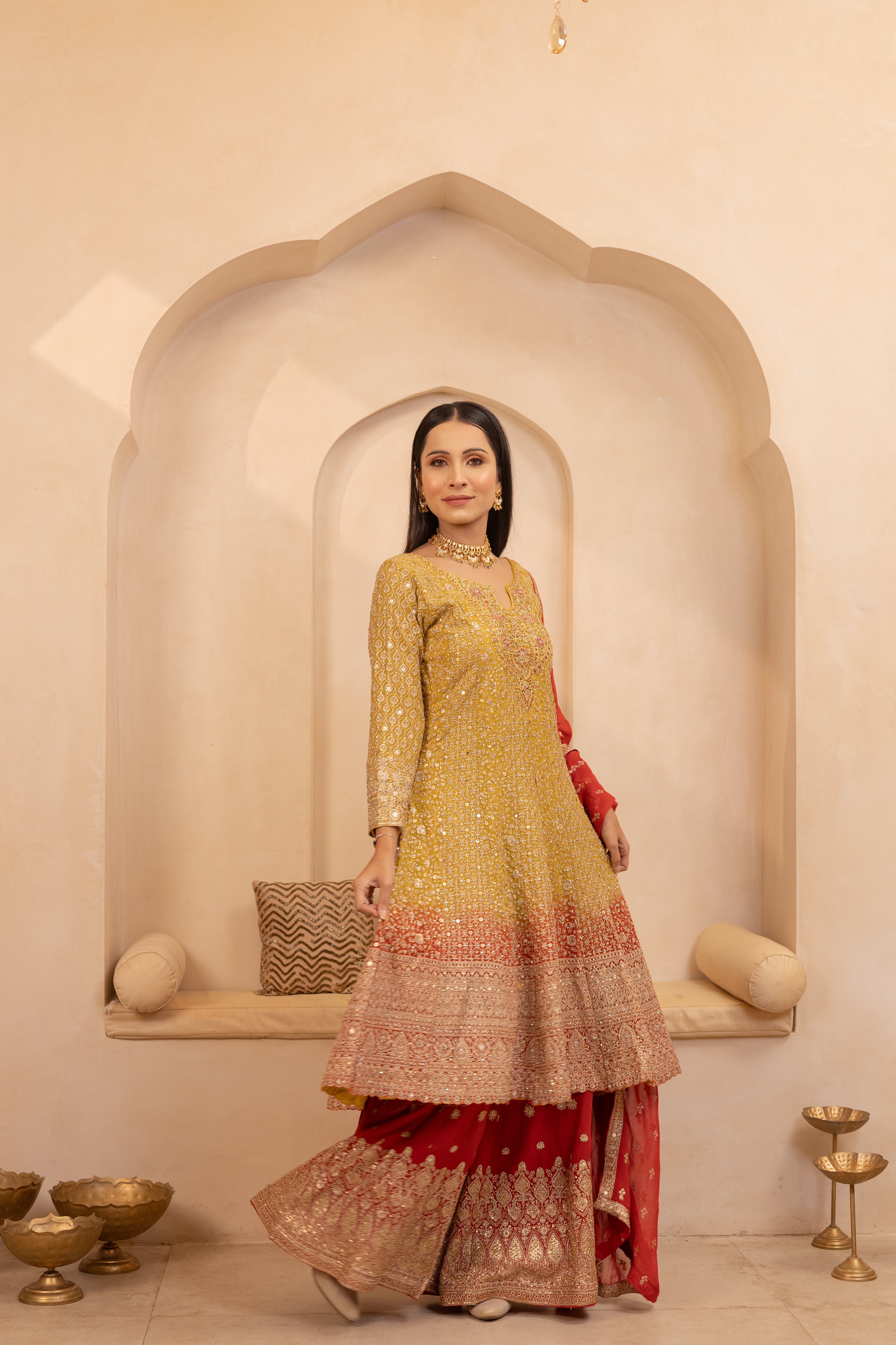 Kumuda Raktima Suit Set