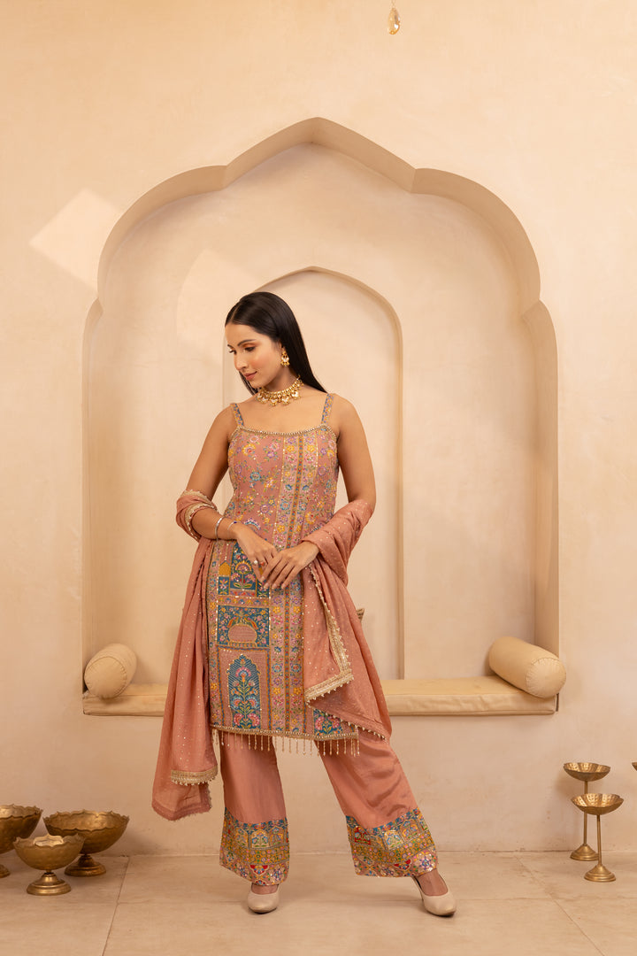 Padmika Blush Suit Set