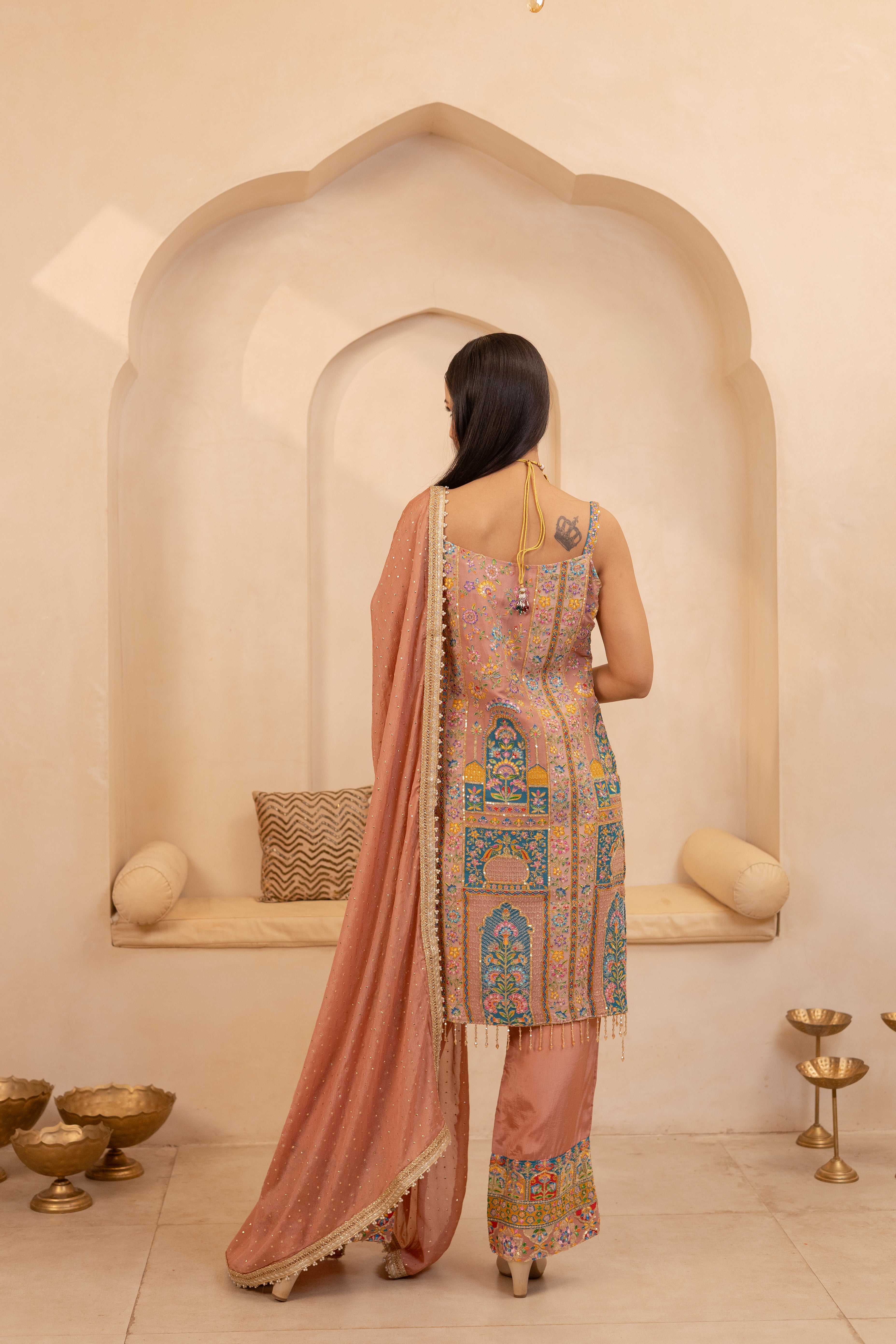 Padmika Blush Suit Set
