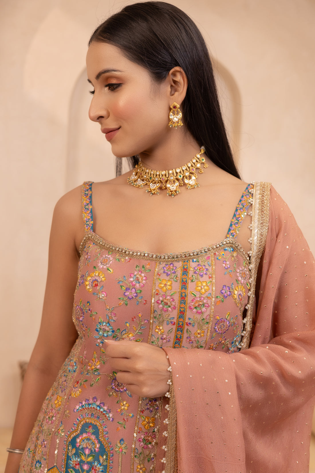 Padmika Blush Suit Set