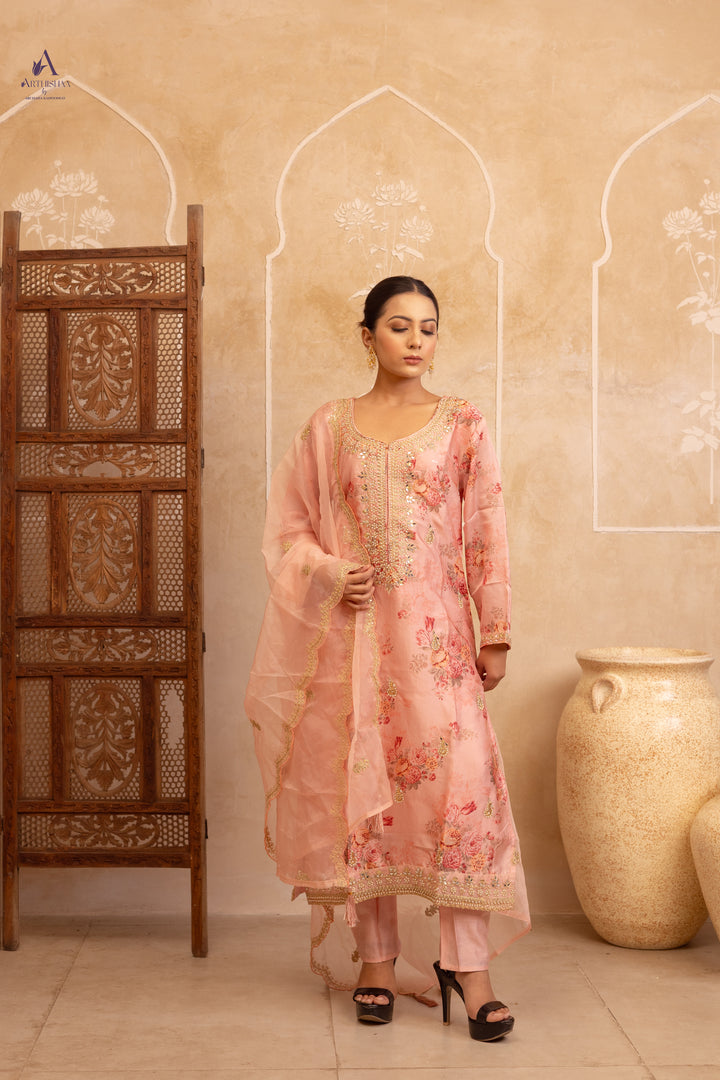 Anvita Blush Suit Set