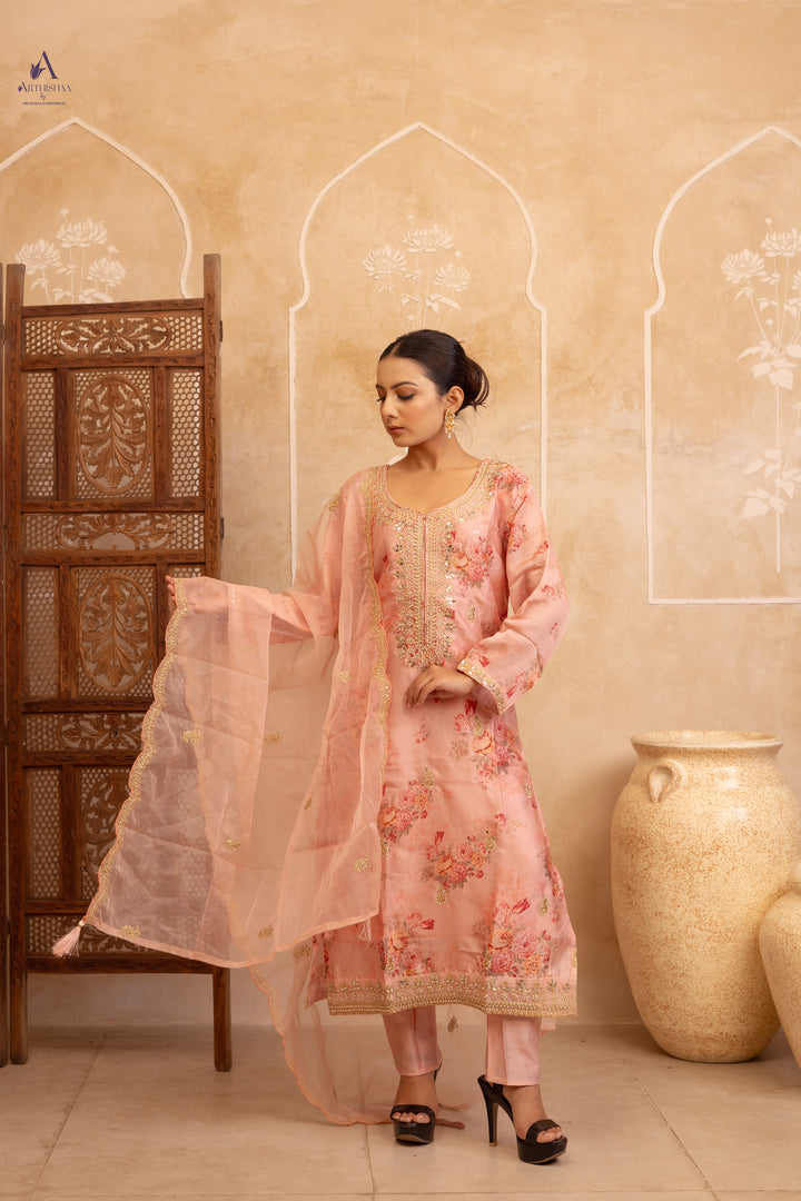Anvita Blush Suit Set