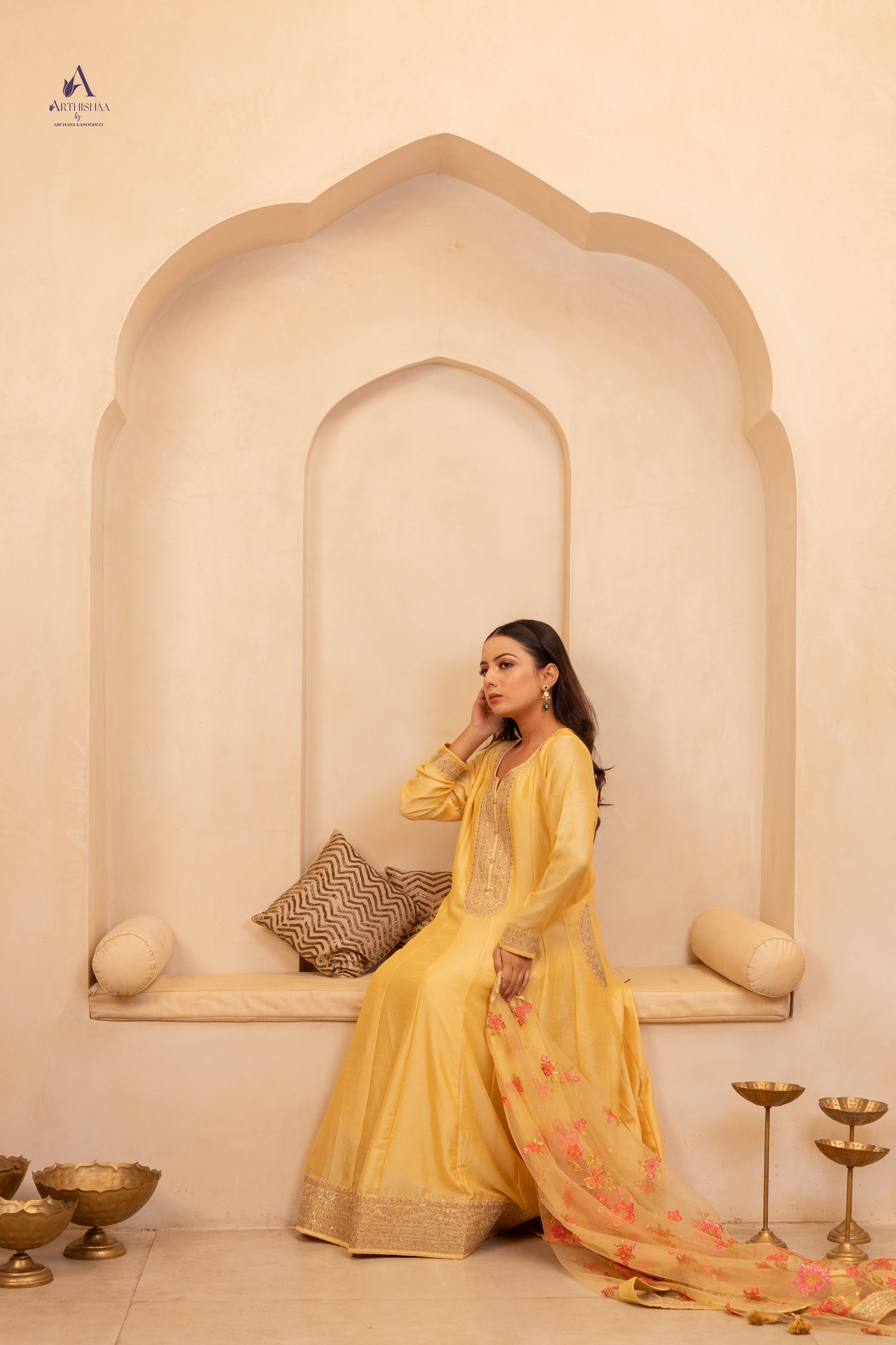 Seraphine Royale Anarkali Suit Set