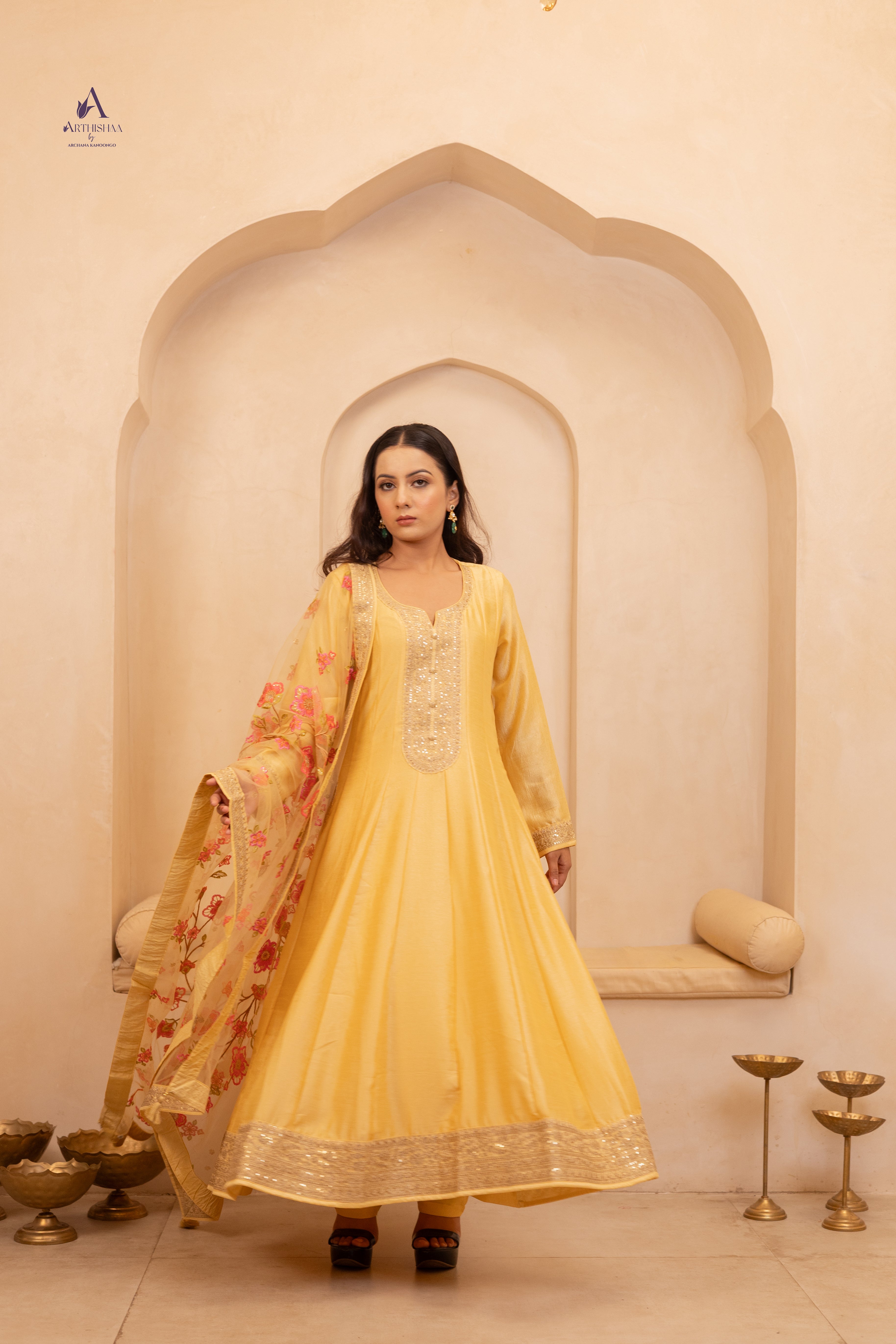 Seraphine Royale Anarkali Suit Set
