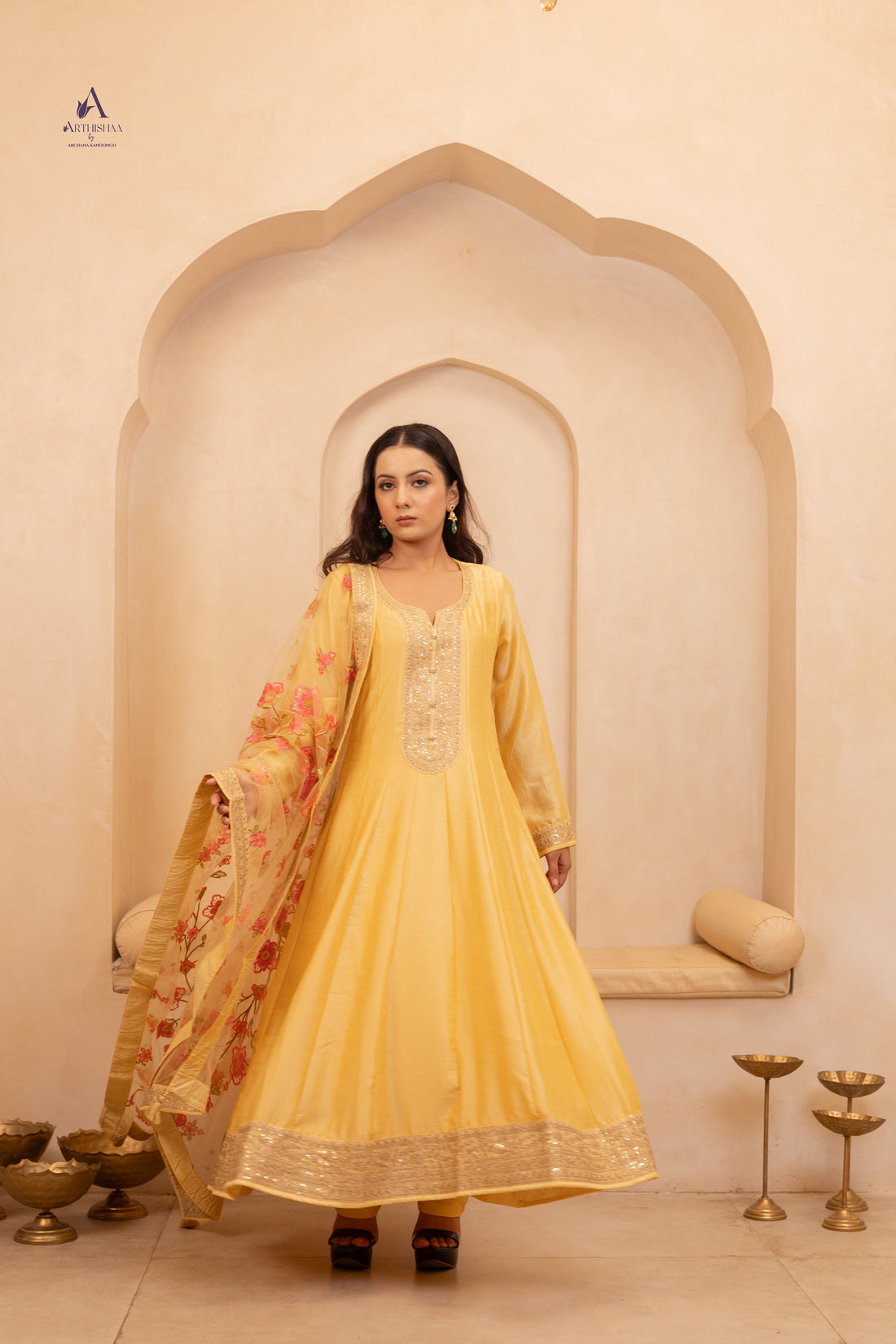 Seraphine Royale Anarkali Suit Set