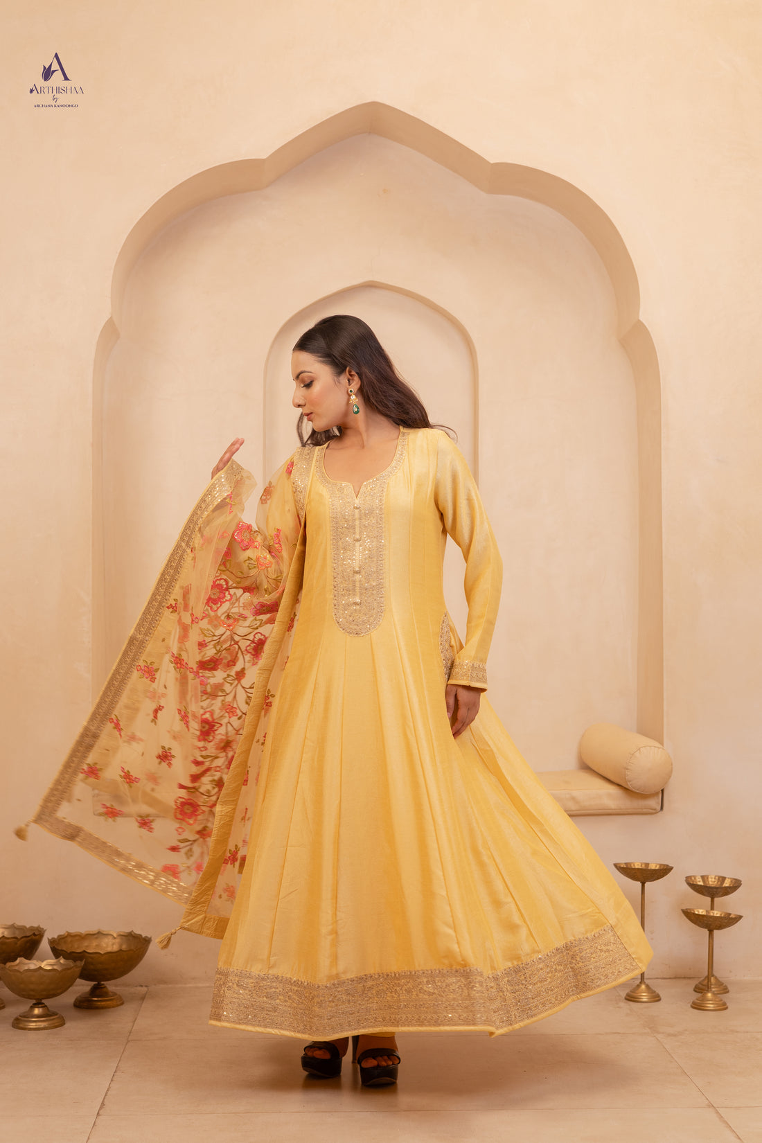 Seraphine Royale Anarkali Suit Set