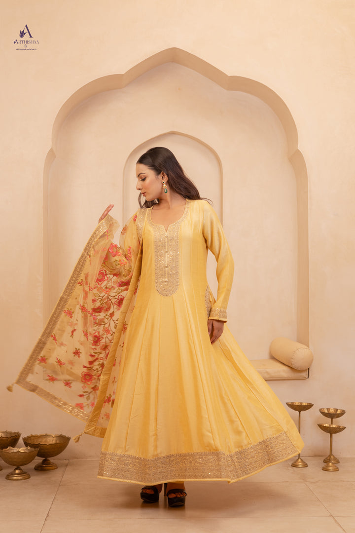 Seraphine Royale Anarkali Suit Set