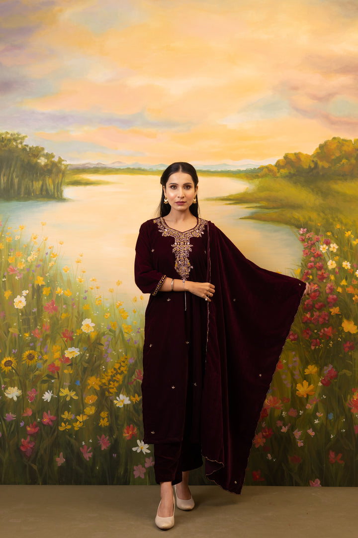 Veloura Amethyst Suit Set