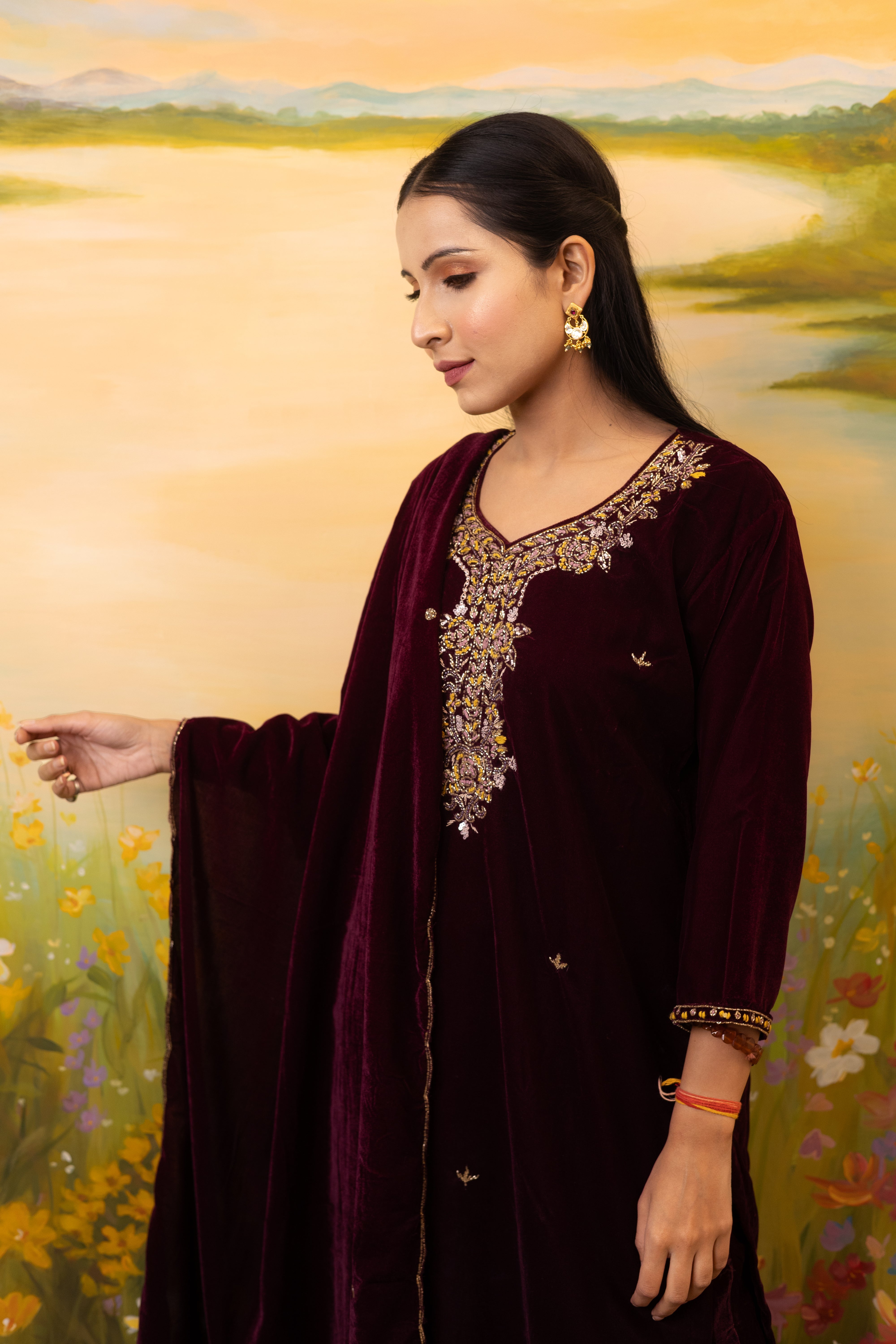 Veloura Amethyst Suit Set