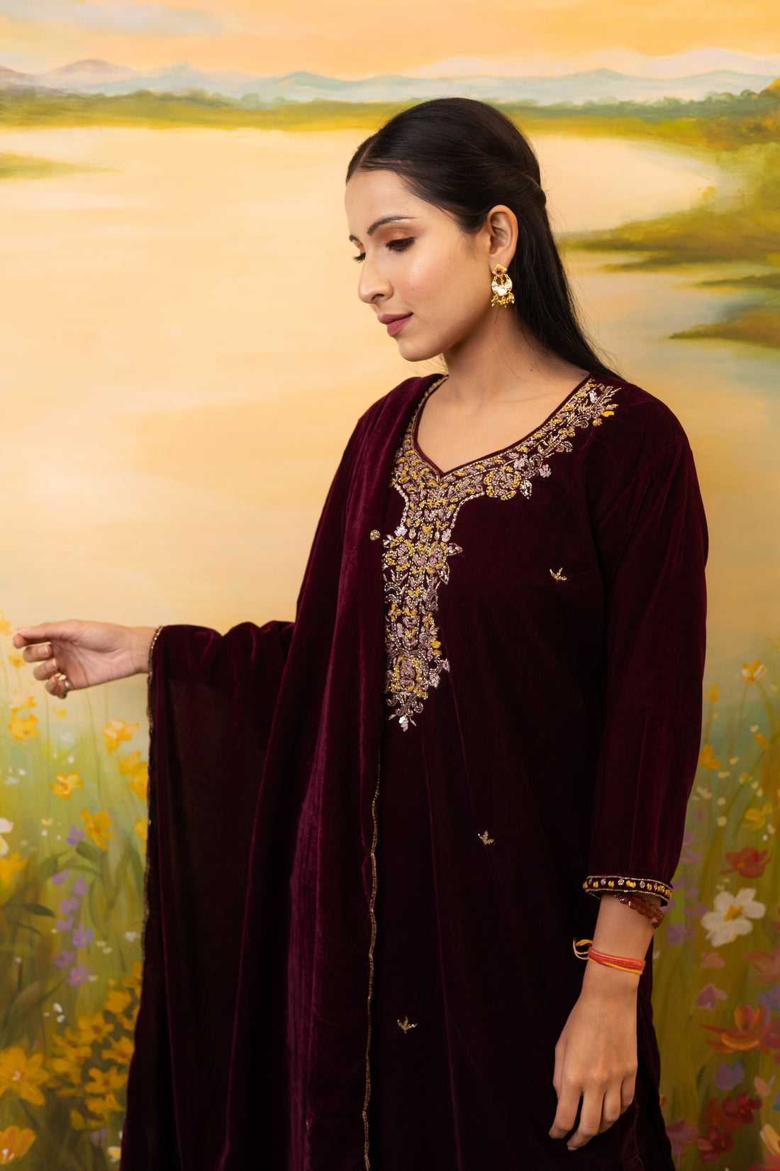 Veloura Amethyst Suit Set