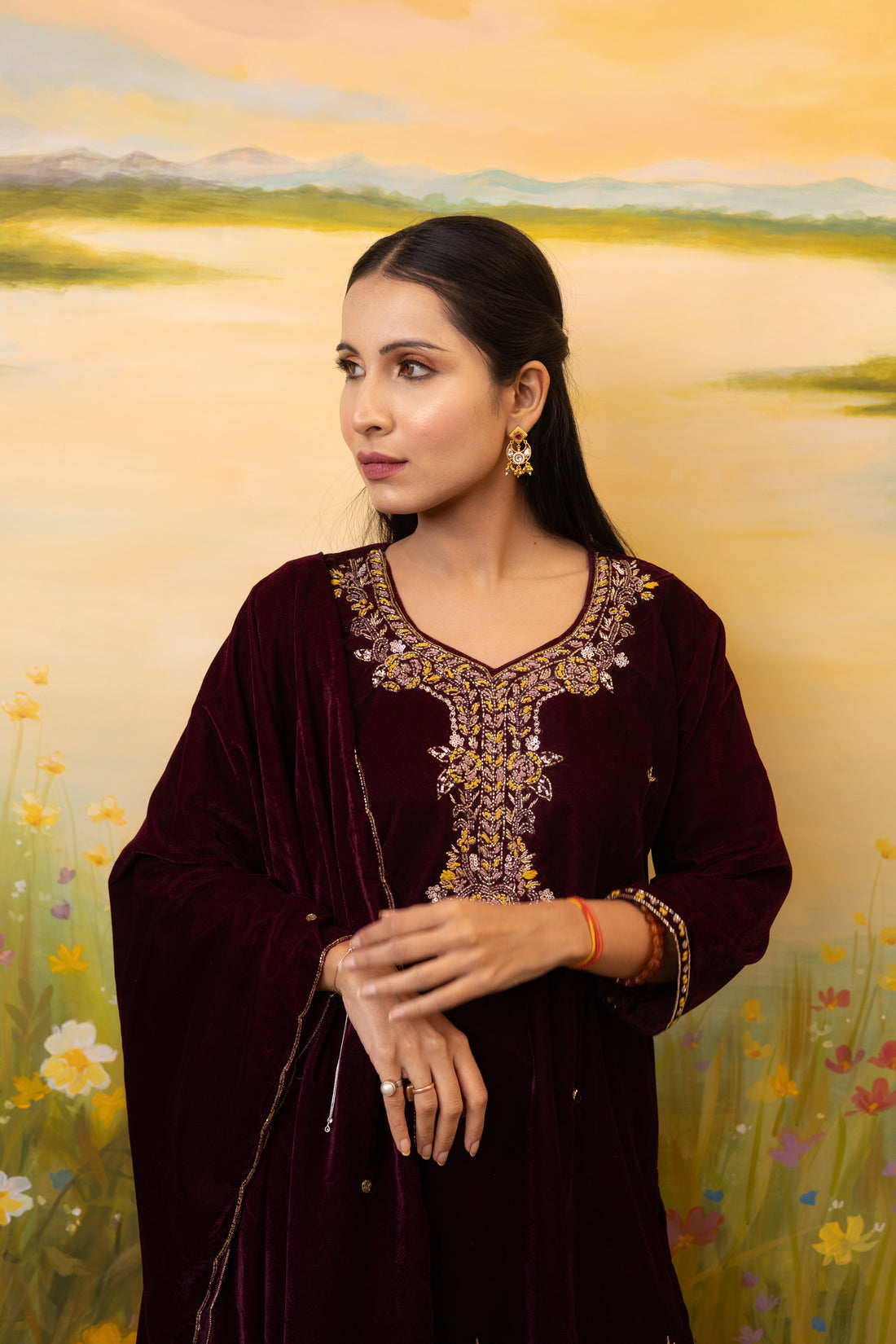 Veloura Amethyst Suit Set