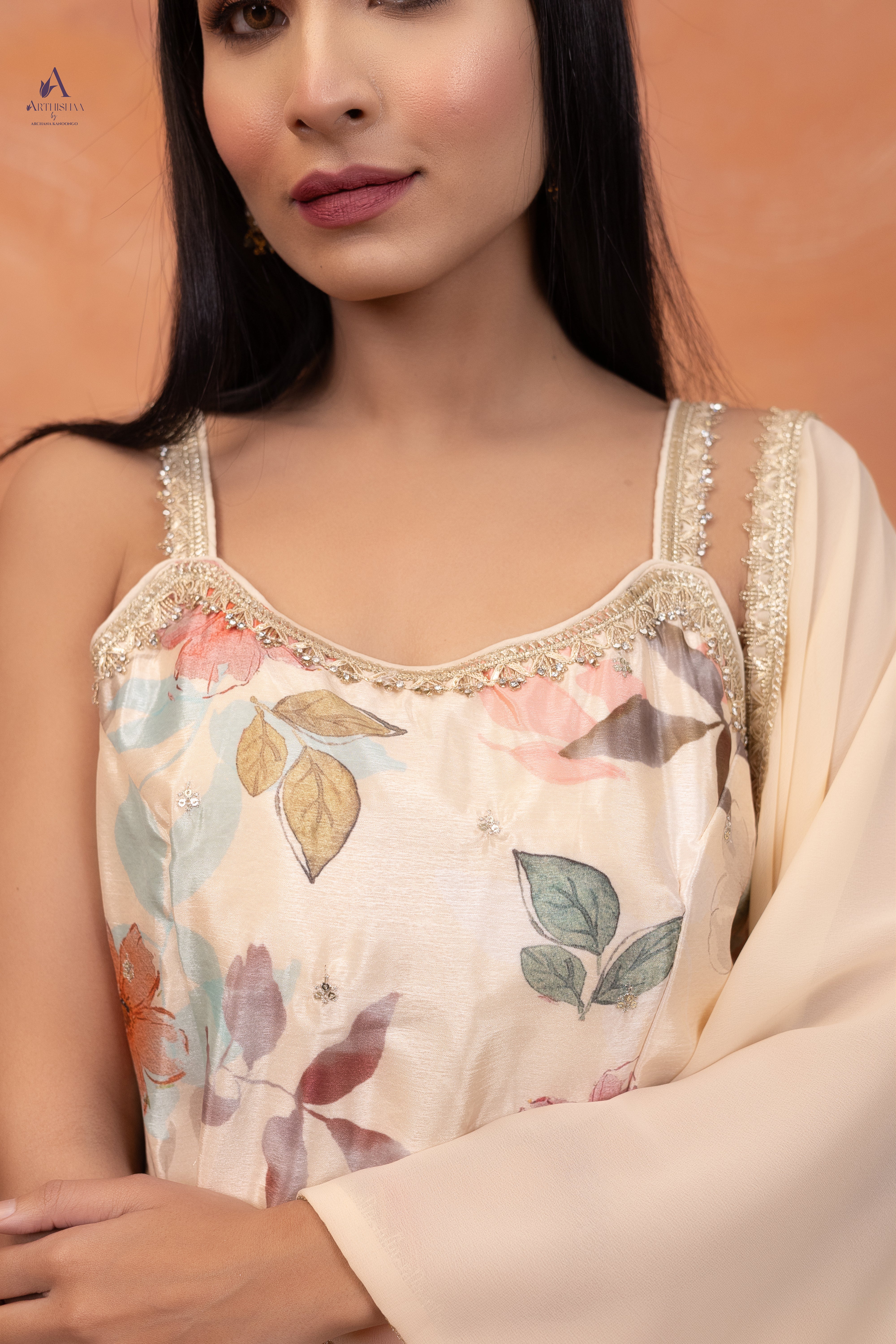 Elysia Floral Sharara Set