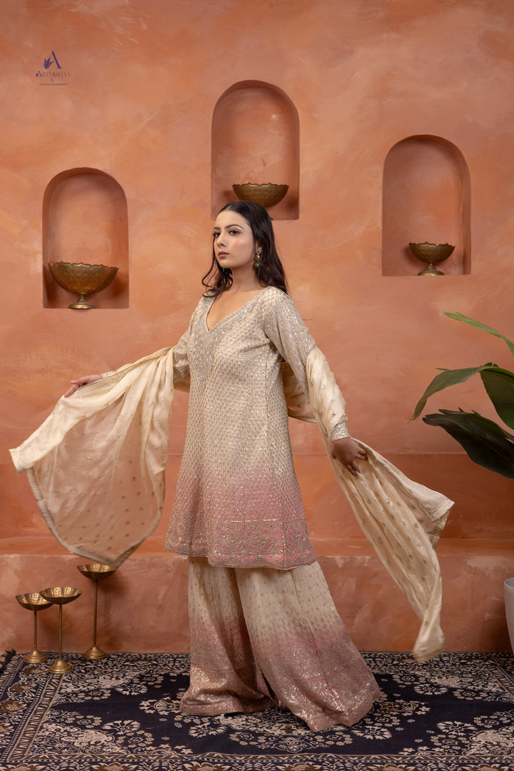 Auréline Ombre Sharara Set