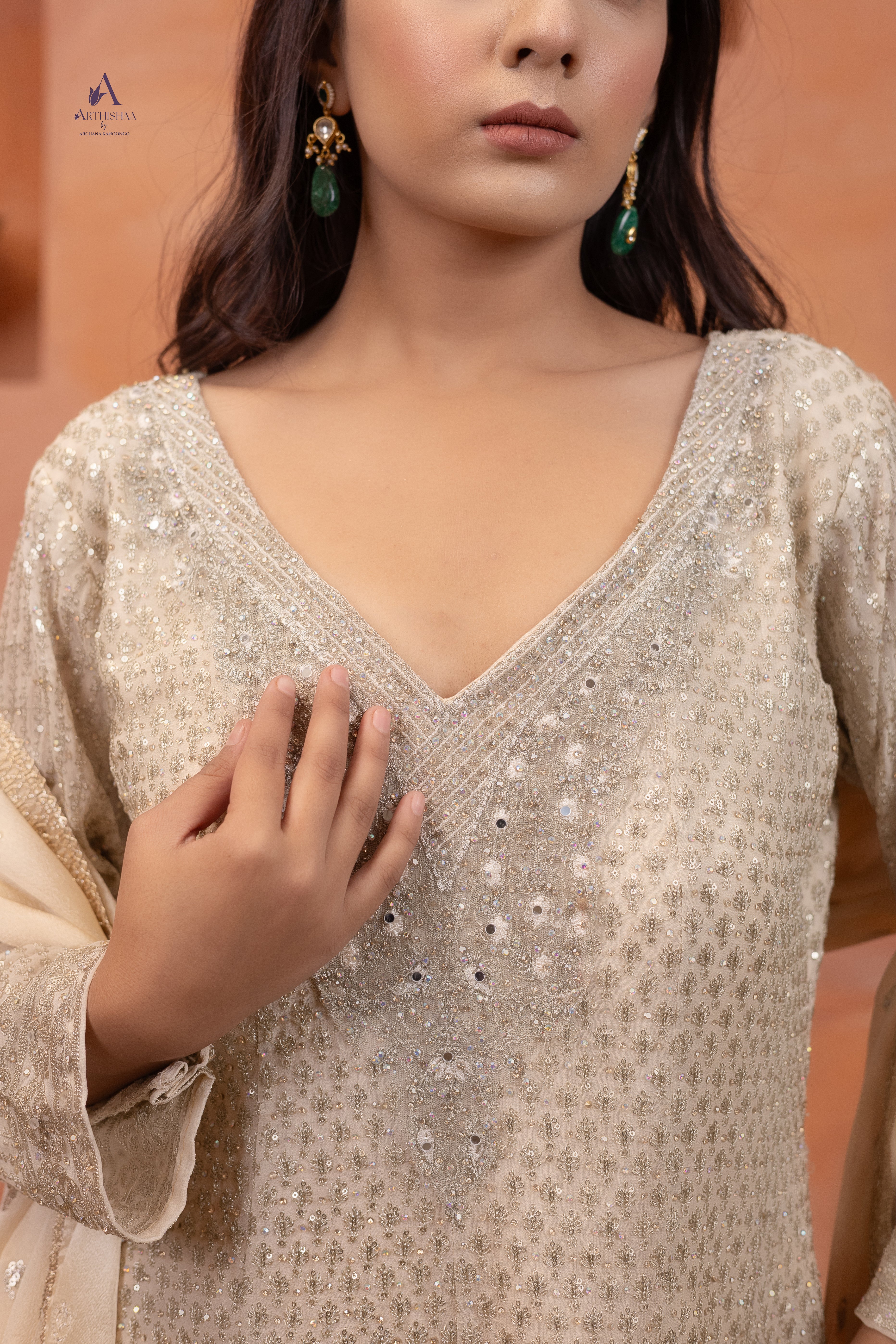 Auréline Ombre Sharara Set