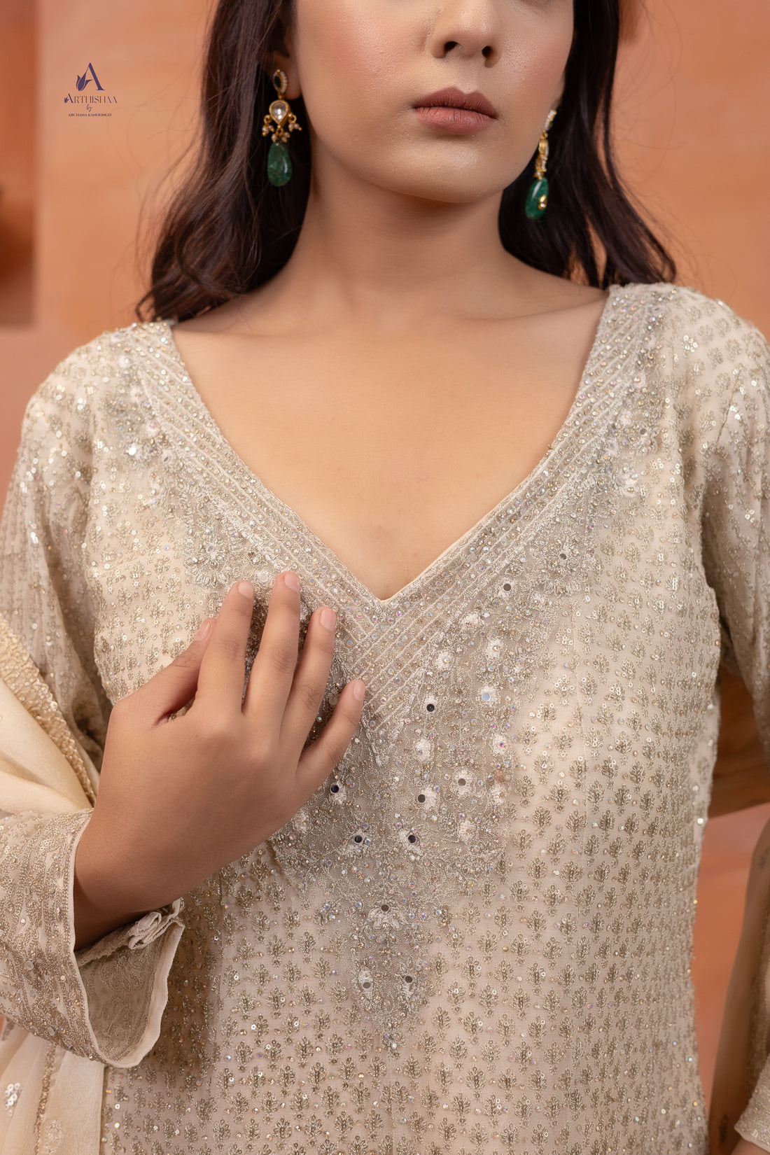Auréline Ombre Sharara Set