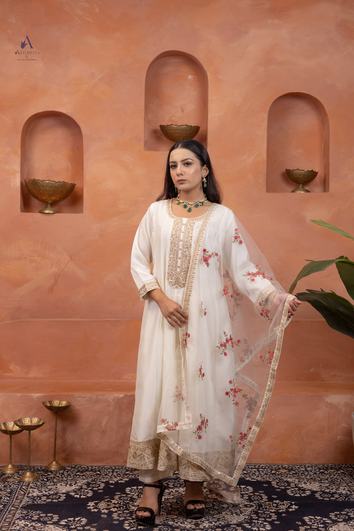 Celestine Rosé Kurta Set
