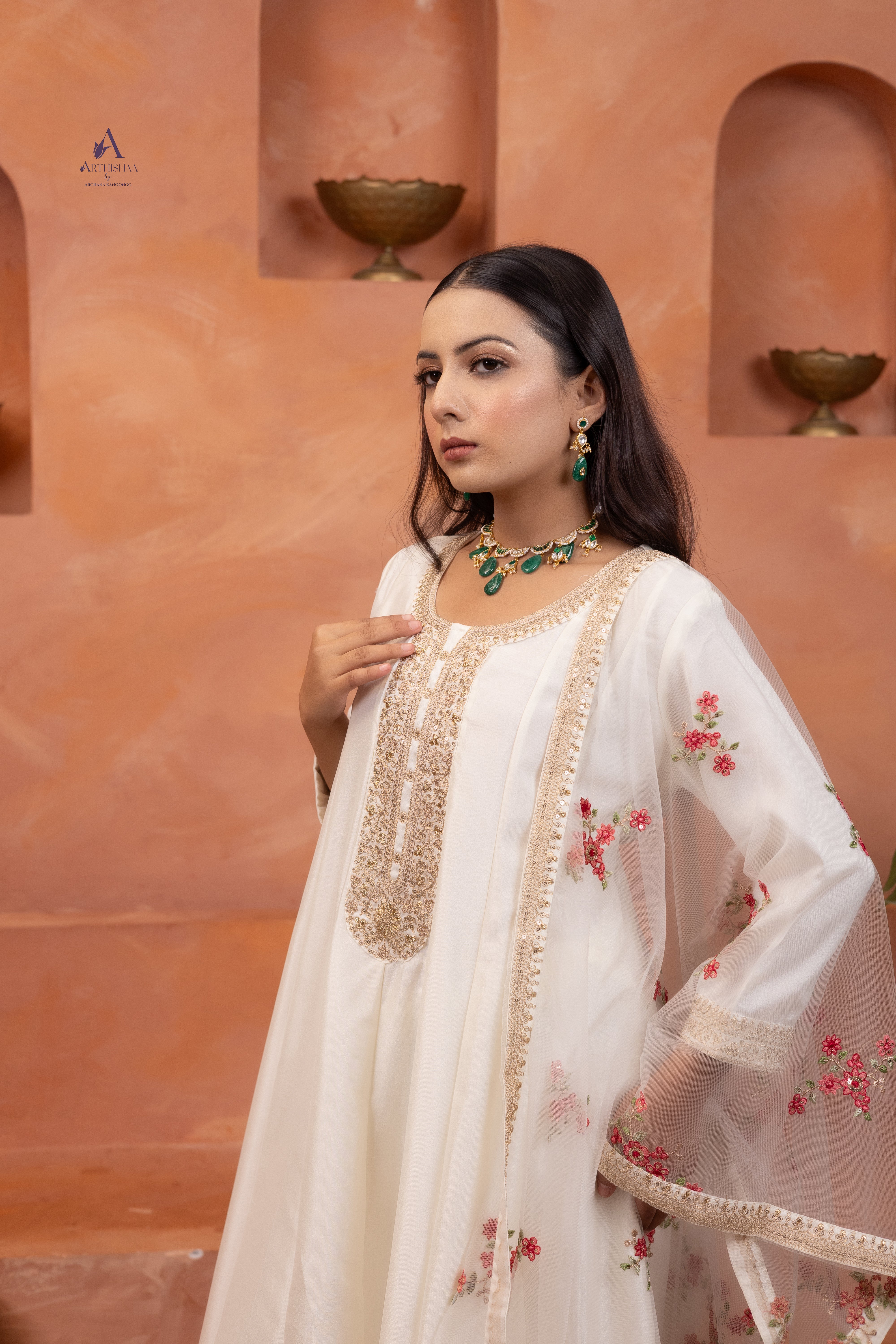 Celestine Rosé Kurta Set
