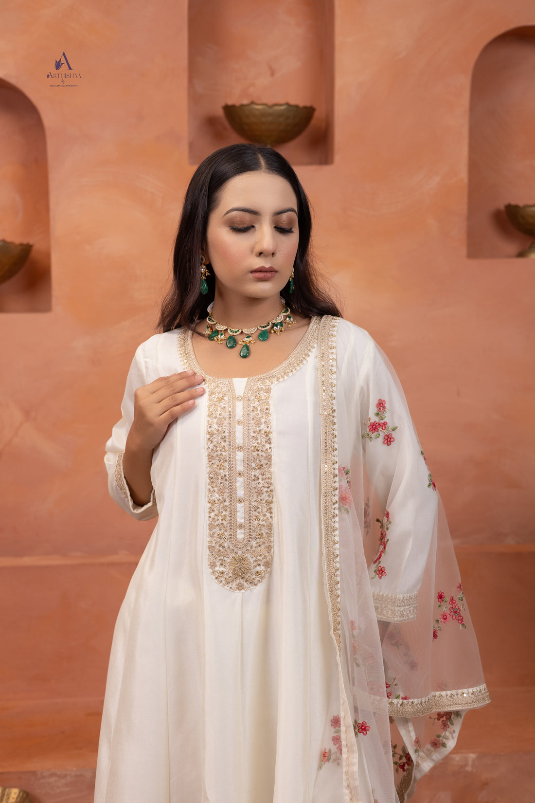 Celestine Rosé Kurta Set