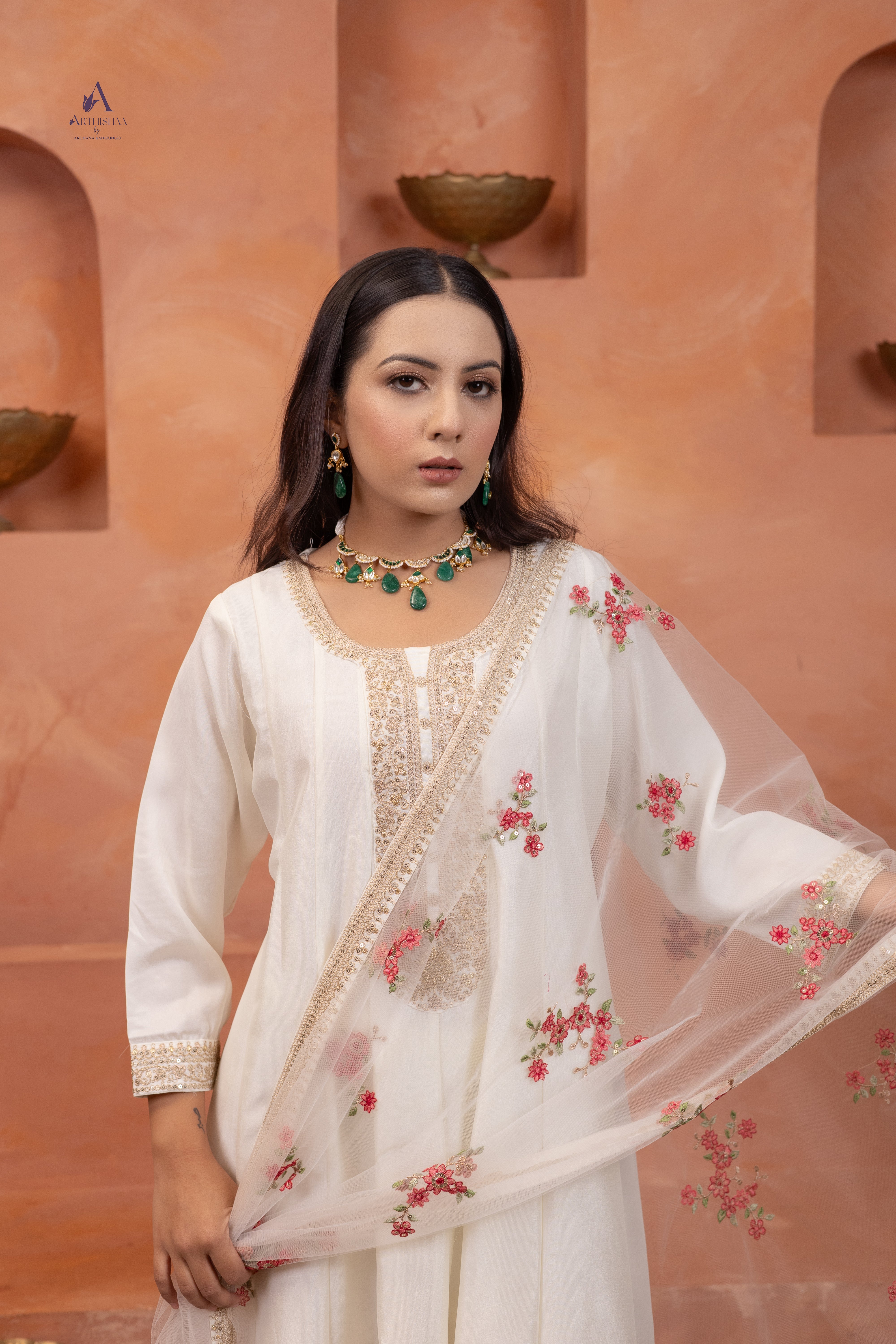 Celestine Rosé Kurta Set
