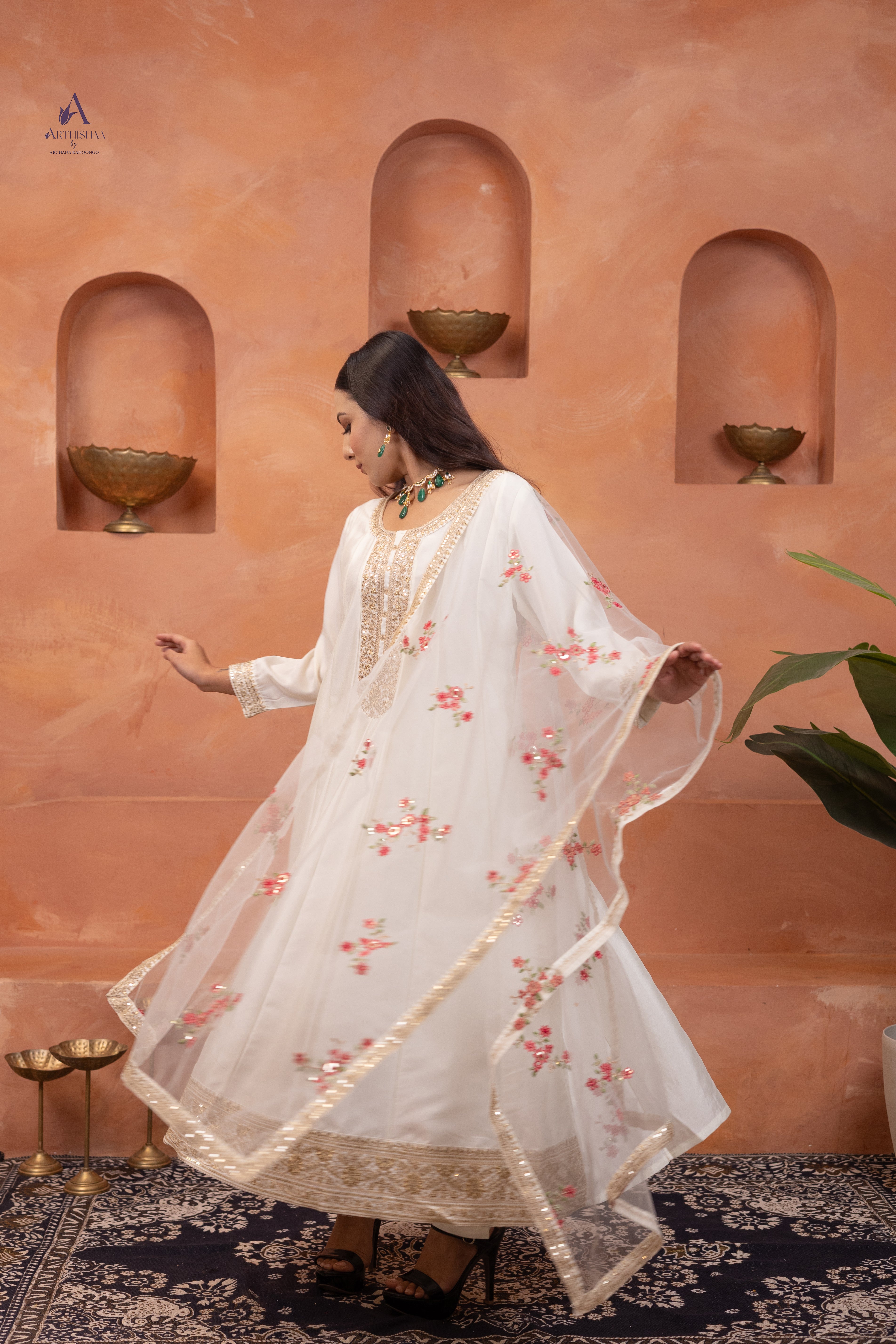 Celestine Rosé Kurta Set