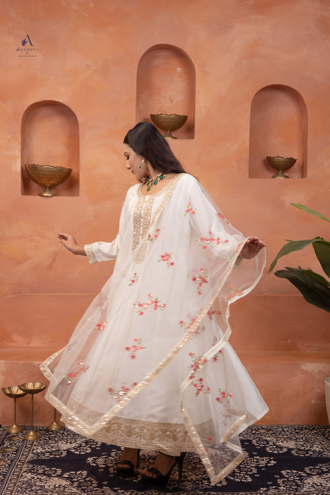 Celestine Rosé Kurta Set