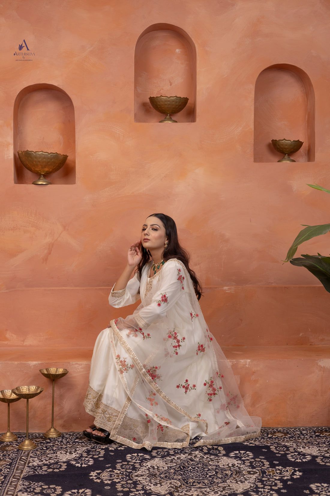 Celestine Rosé Kurta Set